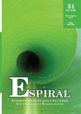 					Ver Vol. 18 Núm. 51: Espiral 51 (mayo-agosto 2011)
				