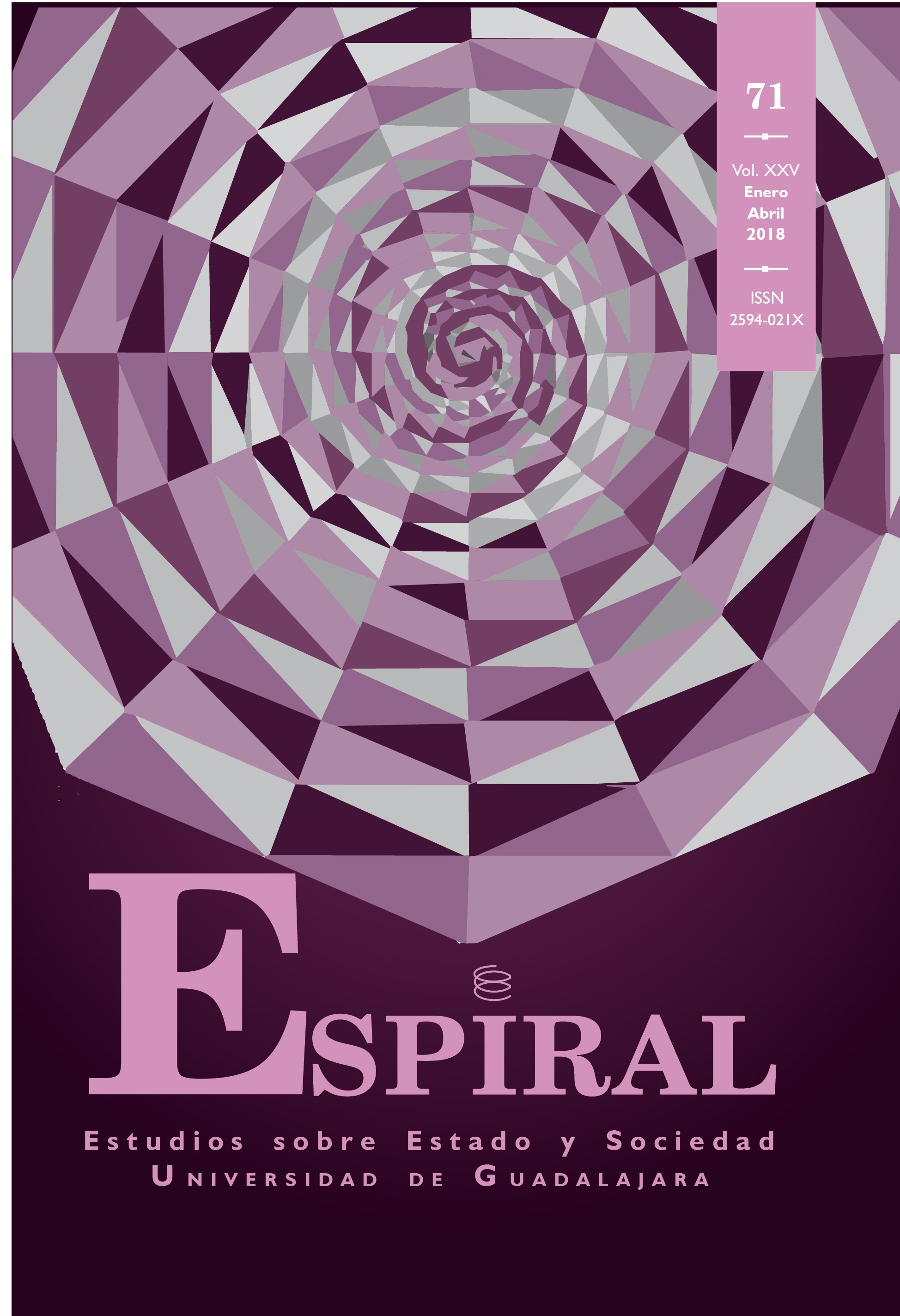 					Ver Vol. 25 Núm. 71: Espiral 71 (enero-abril 2018)
				